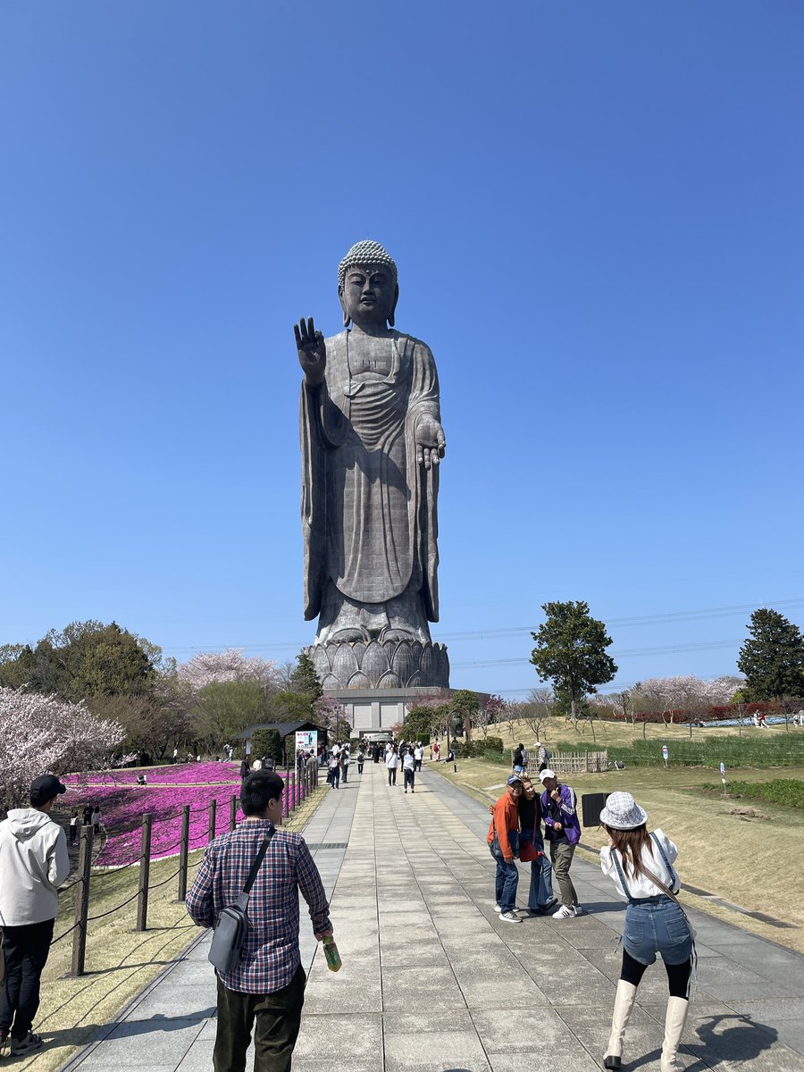 trys0824's tweet photo. 牛久大仏
世界一の高さ
#御朱印 https://t.co/YlSUTukrIi