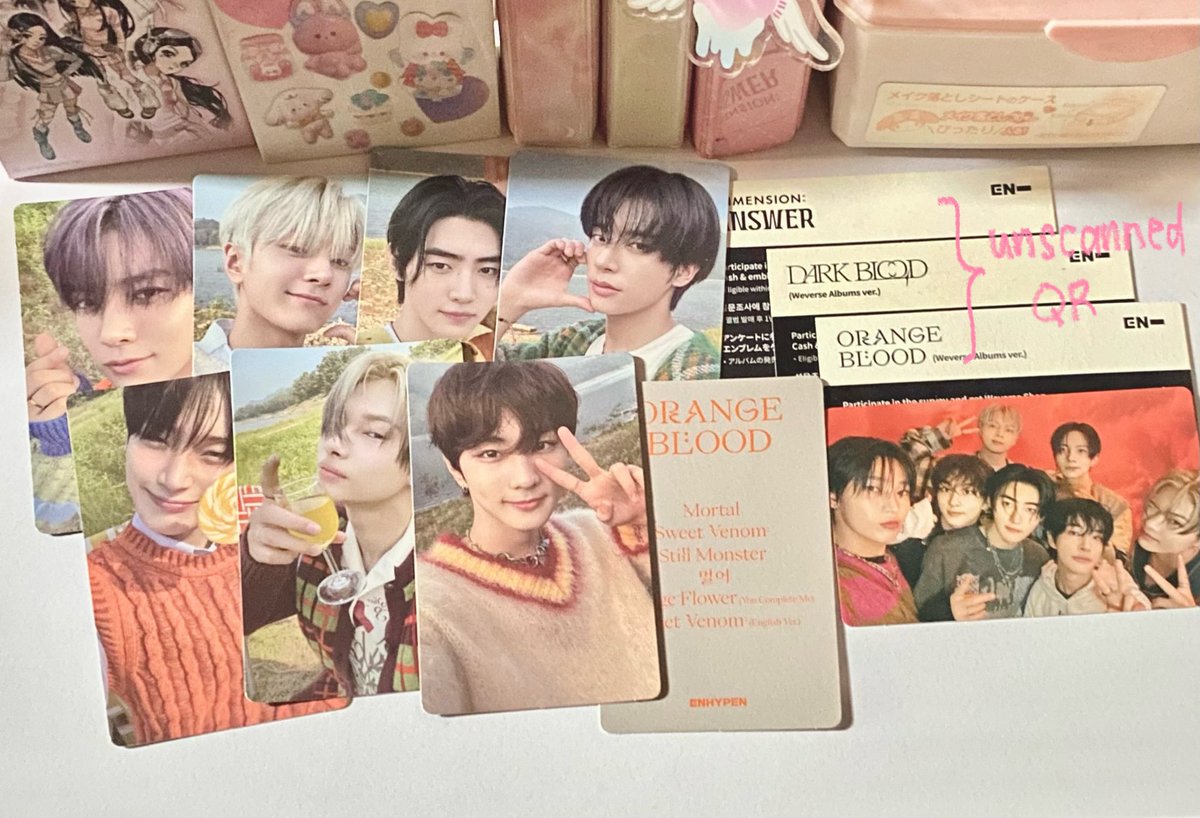 1uvlockr's tweet photo. wts lfb ph QUITTING SALE

take all for 2k ( can nego )
⤷ need funds asap
payo ( prio ; 1,700 ) / dop

open thread for more inclus

🎀 photocards enhypen newjeans packing mats bns kpop etc horanghae indemand noot peace sunoo heeseung ot7 freebies haerin collbook collect book deco https://t.co/wpU5nZBAPr
