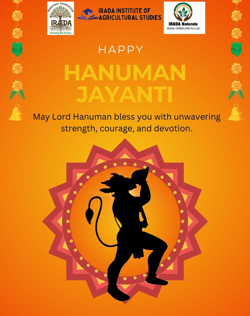 Wishing you all a blessed Hanuman Jayanti 🙏🔥
#JaiBajrangbali 🐒💪
#HanumanBhakti 🕉️❤️
#FestivalOfFaith 🎉🌺