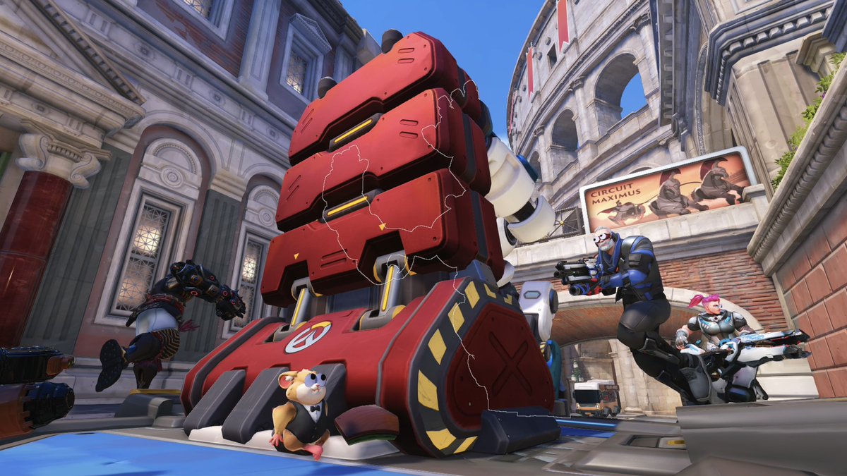 物理的にバリケードを止めようと試みるはむ🐹

画像使用の際はアカウントフォローor一言ください🐹
#Overwatch2 #オーバーウォッチ2