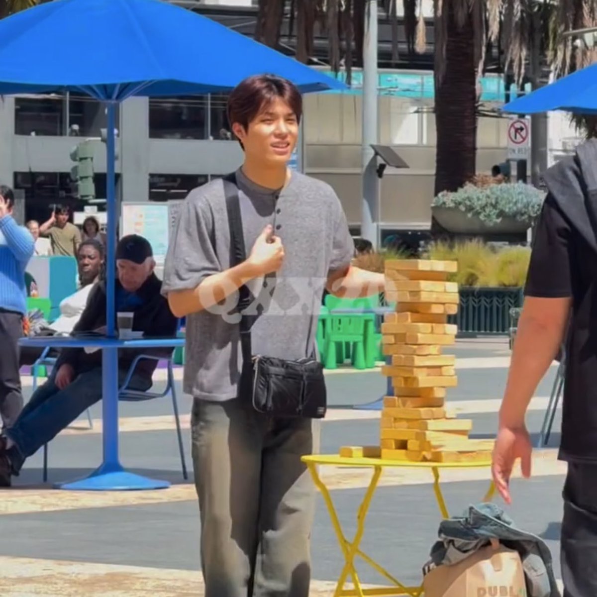 jexngwxx's tweet photo. op saw jeongwoo &amp; jaehyuk building blocks &amp; playing table tennis yesterday ㅋㅋㅋㅋㅋㅋ #박정우 

cr. 我好困 on xhs https://t.co/EYM0aopiGz