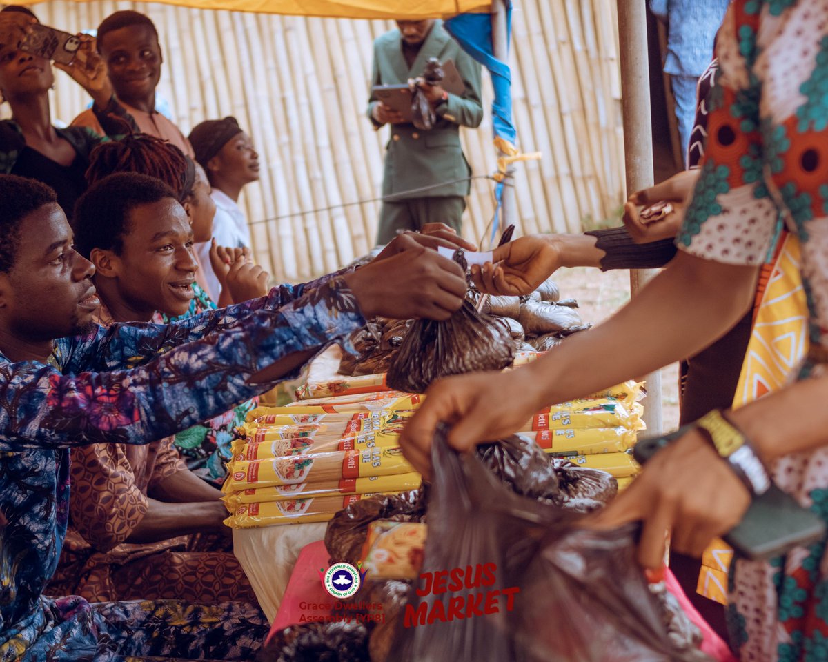 rccggda's tweet photo. We are grateful to God for provision and we pray for all sponsors and supporters that all the days of your lives, may you never lack anything good.
#jesusmarket
#churchbazaar
#rccggda
#rccgglobal https://t.co/QASB85hyjO