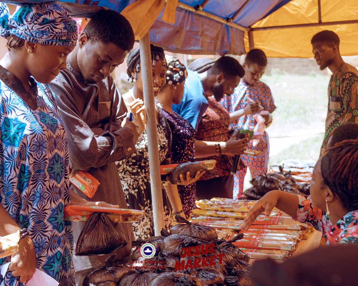 rccggda's tweet photo. We are grateful to God for provision and we pray for all sponsors and supporters that all the days of your lives, may you never lack anything good.
#jesusmarket
#churchbazaar
#rccggda
#rccgglobal https://t.co/QASB85hyjO