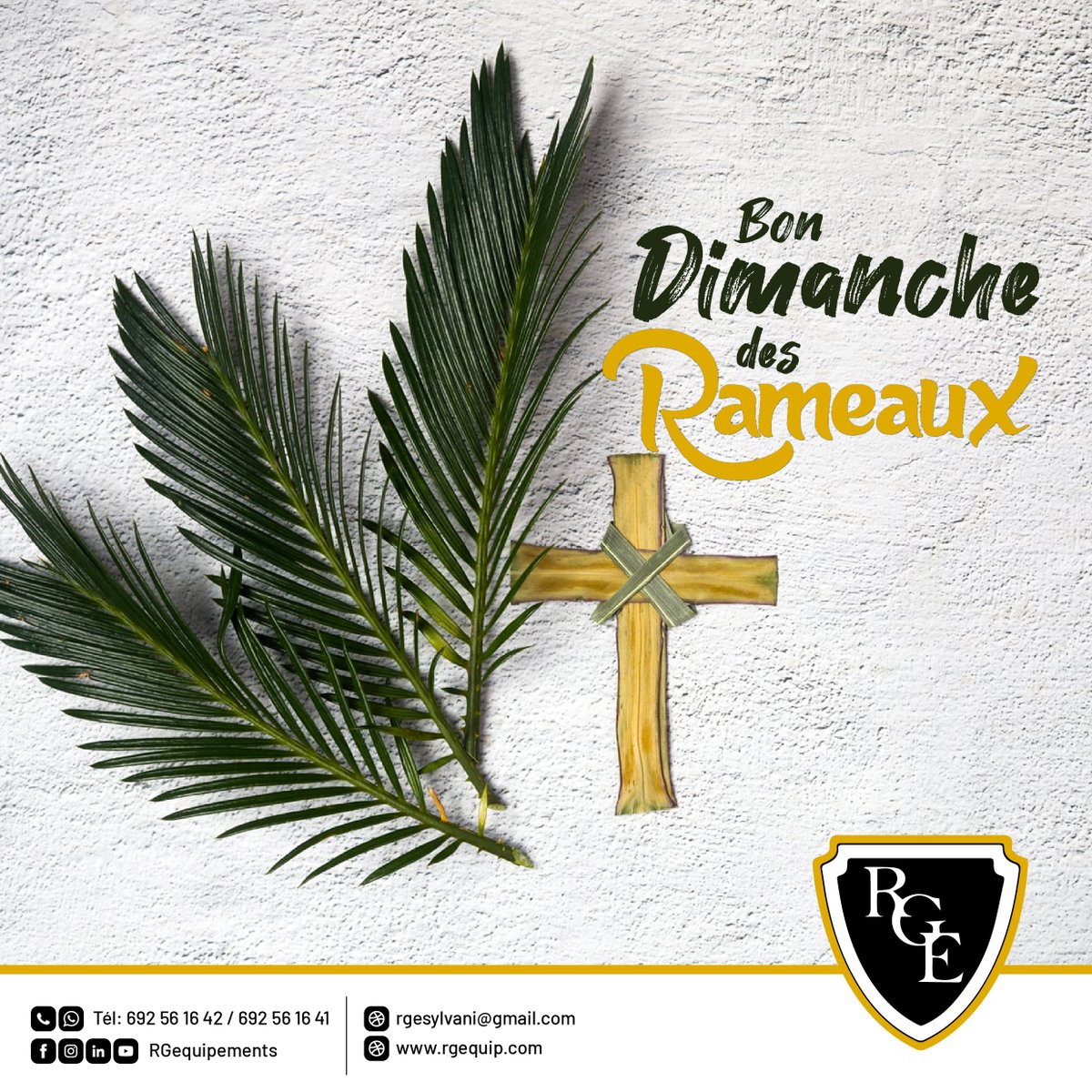 RoyalGrillEquip's tweet photo. Bon dimanche de #Rameaux à tout le monde! que le Seigneur Jésus vous bénisse votre famille... #RoyalGrillEquipements #RGE #Douala #Cameroon #Cameroun #Yaoundé #KitchenEquipements #Kitchen les professionnels de la #restauration et de la #boulangerie https://t.co/b7WoWq3yFs