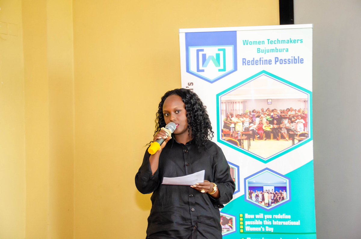 The Voice that Sparks the Day🥰👌
WTM Bujumbura is happening now at <a href="/martha/">Martha Bishop</a>.hotel 📍

#IWD2025 #WomenTechmakers #RedefinePossible #SheLeads #wtmbujumbura
