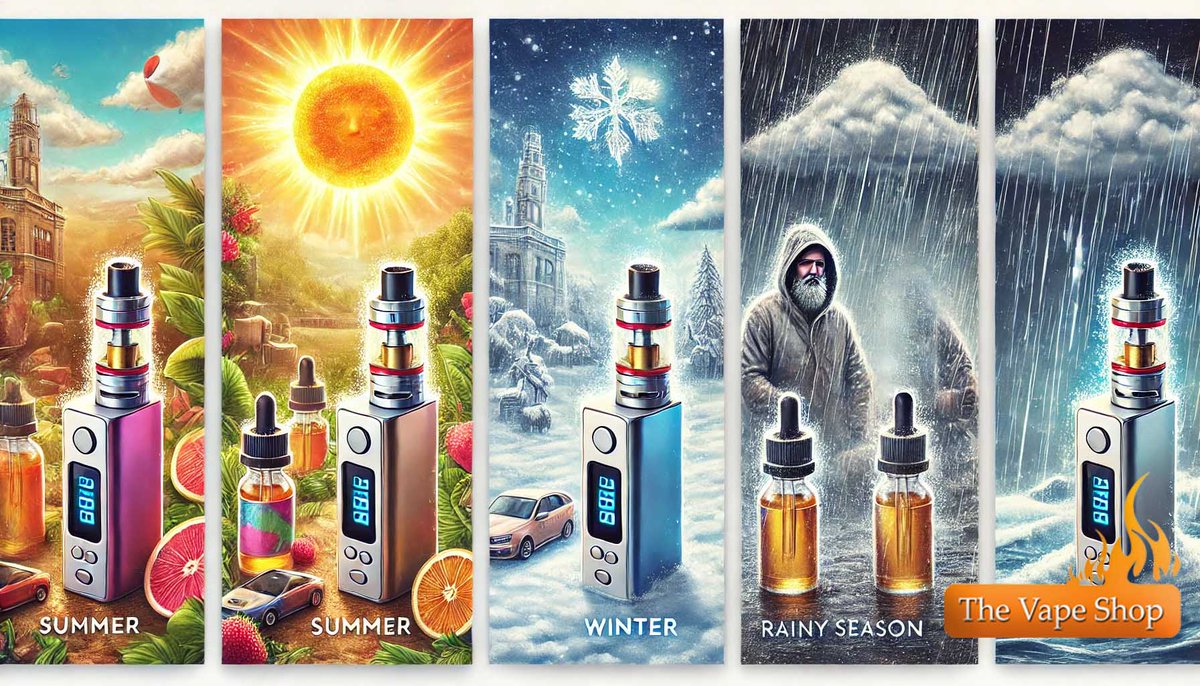 TheVapeShops's tweet image. 🌦️ Vaping changes with the weather.
Daniel Clark explains how seasons affect vapour, e-liquids &amp;amp; device behaviour — plus tips to keep vaping smooth year-round.
👉 Read the guide: thevapeshop.co.uk/blog/how-weath…

#VapeTips #SeasonalVaping #VapeAdvice #UKVapers #VapeBlog #TheVapeShop