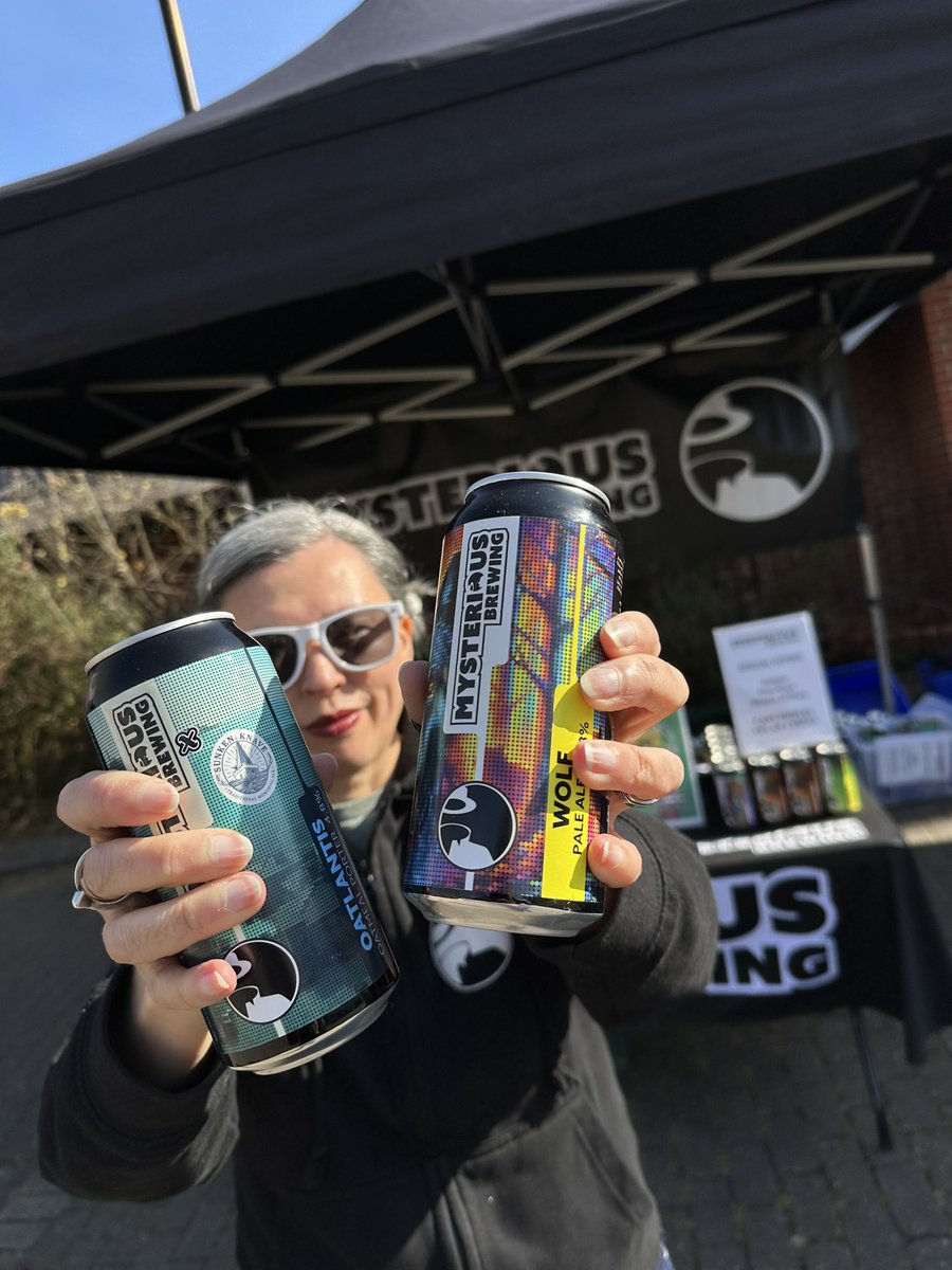 We are at Elvetham market (Fleet) this morning. 
Come and get your weekend beer stash. 
We are her until 1.30.