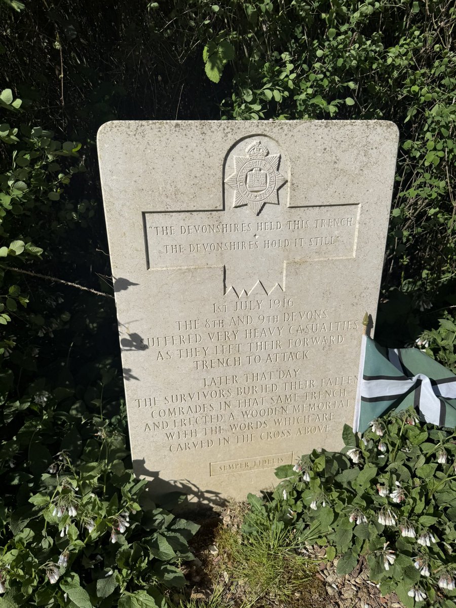 chephumanities's tweet photo. Day 2. After a lovely breakfast in our hotel we arrived at the Devonshire Cemetery for the first stop of the day! @chepstowschool https://t.co/dnfT3JPERe