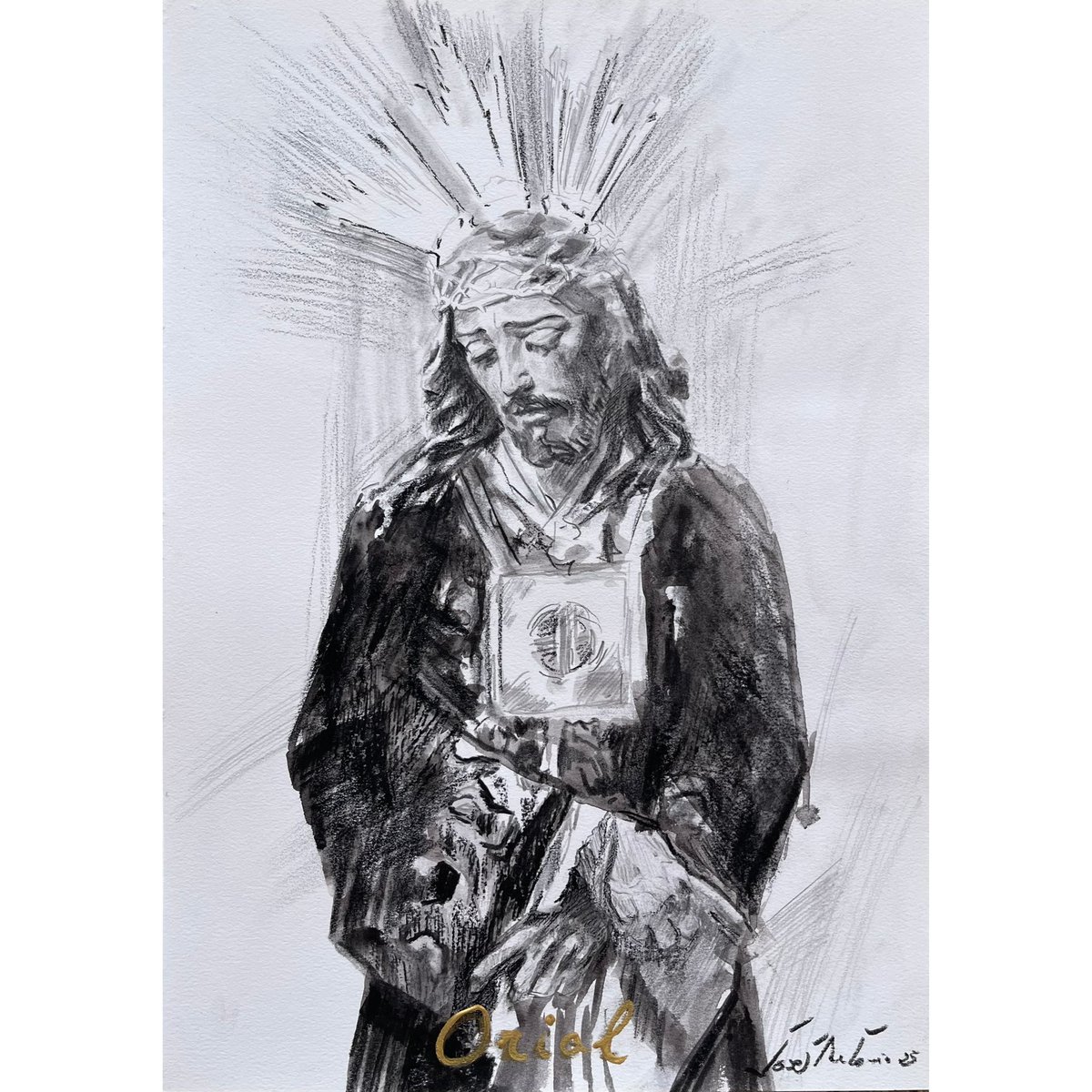 Rescate, Señor de Granada.

A3

Tinta, grafito, conté sobre papel

2025
.

@rescategranada #SSantaGR25 #TodosSomosRescate #CentenariodelRescate #cofradías #rescate #granada