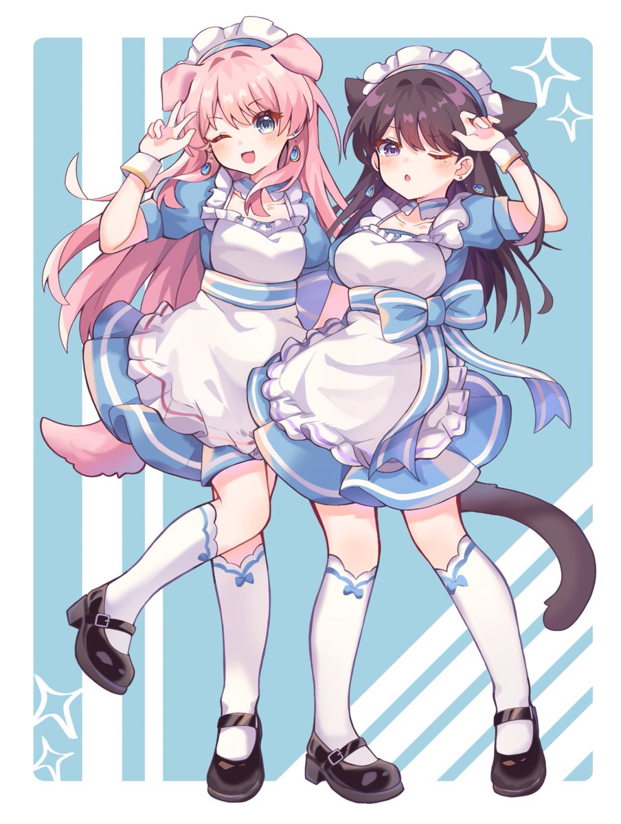 🐶🐱
#MyGO #千早愛音 #椎名立希 #あのたき #antk