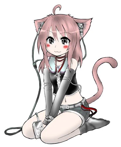 オリジナルねこみみ娘(2008年9月) #時止過去未来