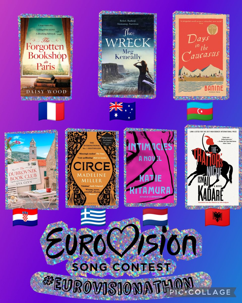 My <a href="/eurovisionathon/">Eurovisionathon</a> 2025 hopefuls! 🇫🇷 🇦🇺 🇦🇿 🇭🇷 🇬🇷 🇳🇱 🇦🇱. 
I've had some of these on the shelf for a while so I hope I can get to them all. Good luck to everyone taking part! 
#Eurovision2025 #Eurovisionathon