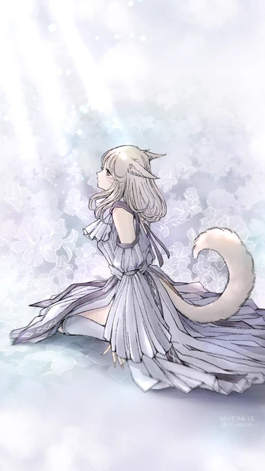 センチメンタルミコッテ#FF14 #ミコッテ 