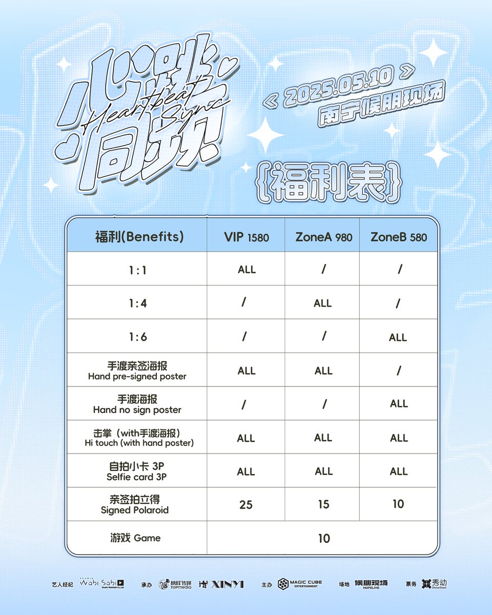 MagicCubeTH's tweet photo. Bas 心跳同频 · 南宁首场见面会
再次相遇，启航✨  
亲爱的粉丝朋友们，准备好与@basjtr 开启一场专属回忆制造之旅了吗？💖

📅 活动日期：2025年5月10日  
📍 活动地点：南宁·[候朋现场]  
🎤 精彩环节：  
✅ 独家舞台表演  
✅ Q&A  
✅ 合影 
✅互动游戏
✅And more ……

🎟 门票开售：4月15日19:00（二）

活动最终解释权归主办方所有，主办方保留活动异动之权利。

#บาสเด็กอ้วนที่แท้จริง