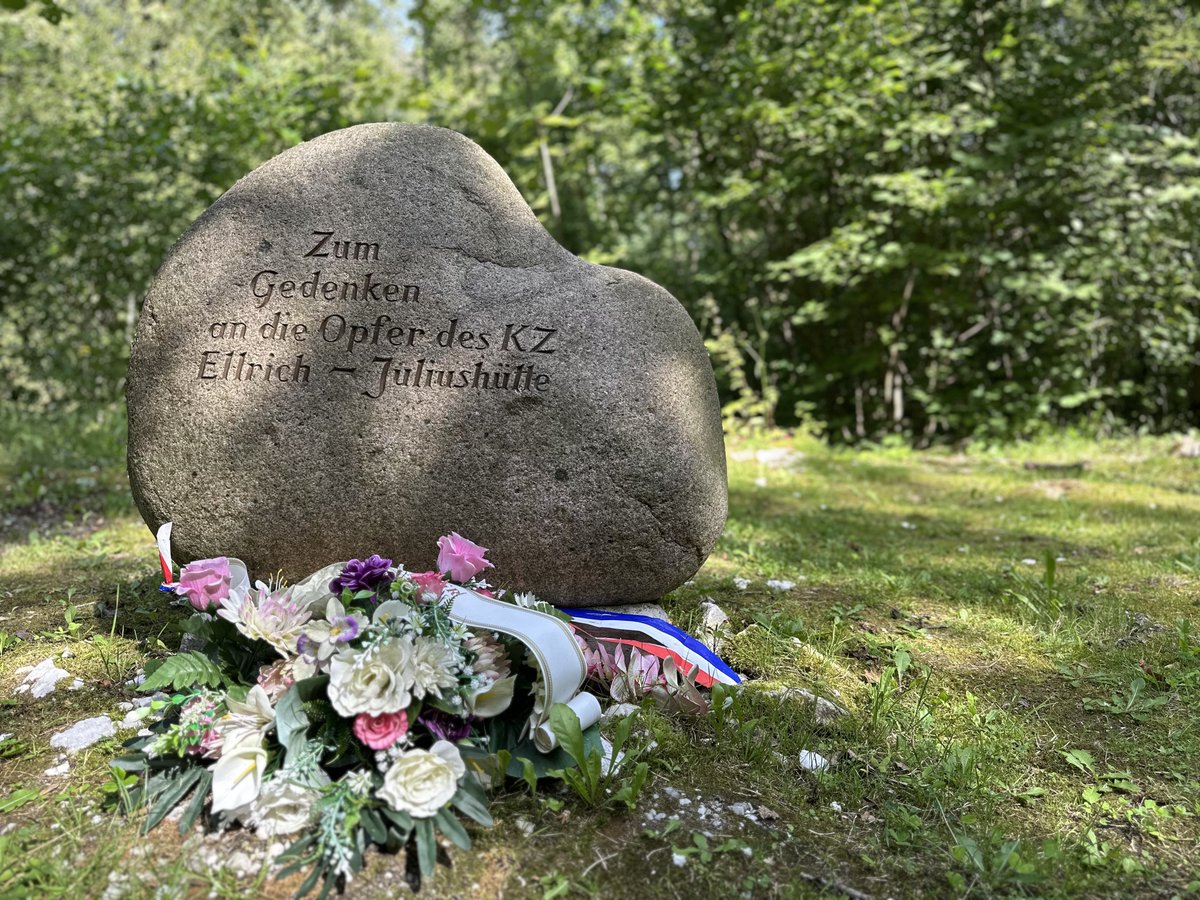soulmib's tweet photo. Am 12. April 1945 erreichen US-Truppen das Außenlager #Ellrich-Juliushütte. Ab 1. November 1944 ist das Lager dem KZ #MittelbauDora unterstellt. Die katastrophalen Lebens- und Arbeitsbedingungen sorgen für hohe Sterblichkeit. Von 12.000 Häftlingen sterben dort rund 4000. #otd https://t.co/PyqKHzW8Xf