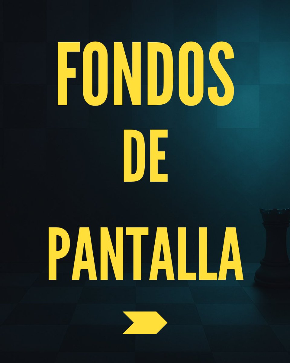ChessTop's tweet photo. Fondos de pantalla para amantes del ajedrez.
Oscuros, elegantes y pensados para brillar en pantallas AMOLED.
Descárgalos y dale a tu móvil un toque de estrategia. https://t.co/tKqmuoQPKa