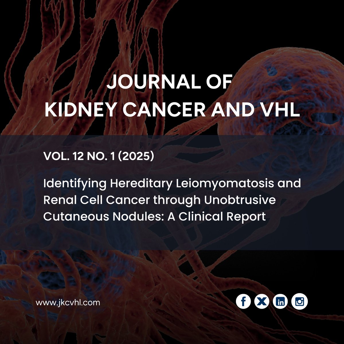 Journal of Kidney Cancer and VHL tweet media