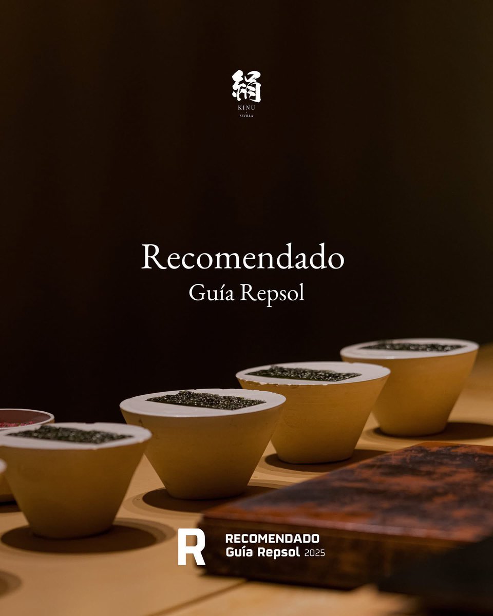 KINU ha sido incluido en la <a href="/GuiaRepsol/">guiarepsol</a> 2025. Un reconocimiento que nos impulsa a seguir cuidando cada detalle, cada corte y cada sabor. Dômo Arigatô Gozaimasu! 🙏🏼