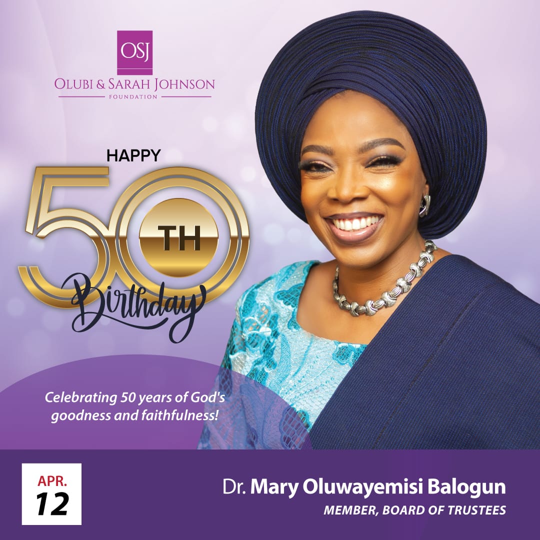 Olubi & Sarah Johnson Foundation tweet media