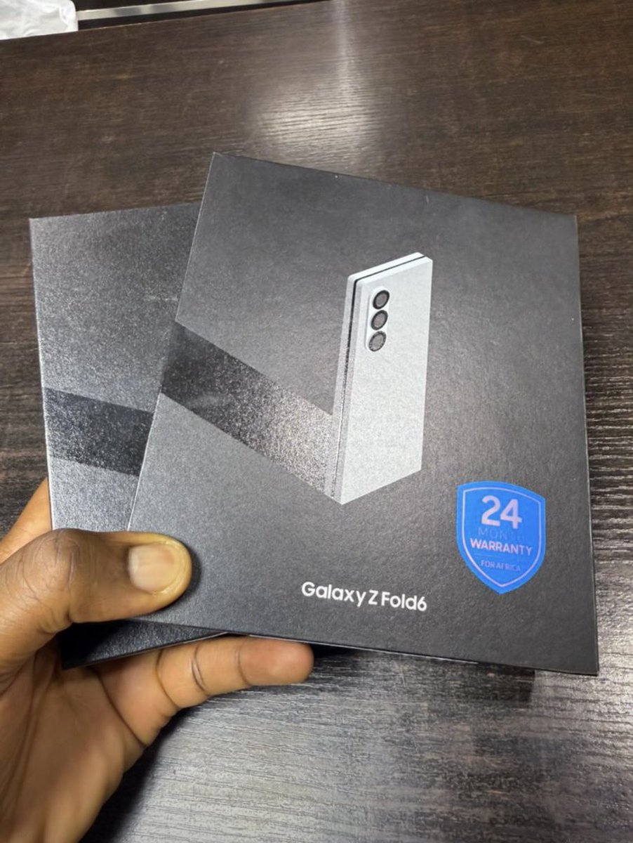 CVeraGadgets's tweet photo. Galaxy Z Fold6 📱✨ &amp; Galaxy A34 5G ⚡🔥 available now!

Z Fold6 – Premium foldable with 24 Months Warranty ✅
A34 5G – Smooth, fast &amp; stylish 🚀

Nationwide Delivery 🚚
Swap Deals Available ♻️
Call/DM: 07045253153 ☎️

Follow: @chris_phone_hub
#Samsung #ZFold6 #A34 #PhoneDeals https://t.co/sCXraNfMZ1