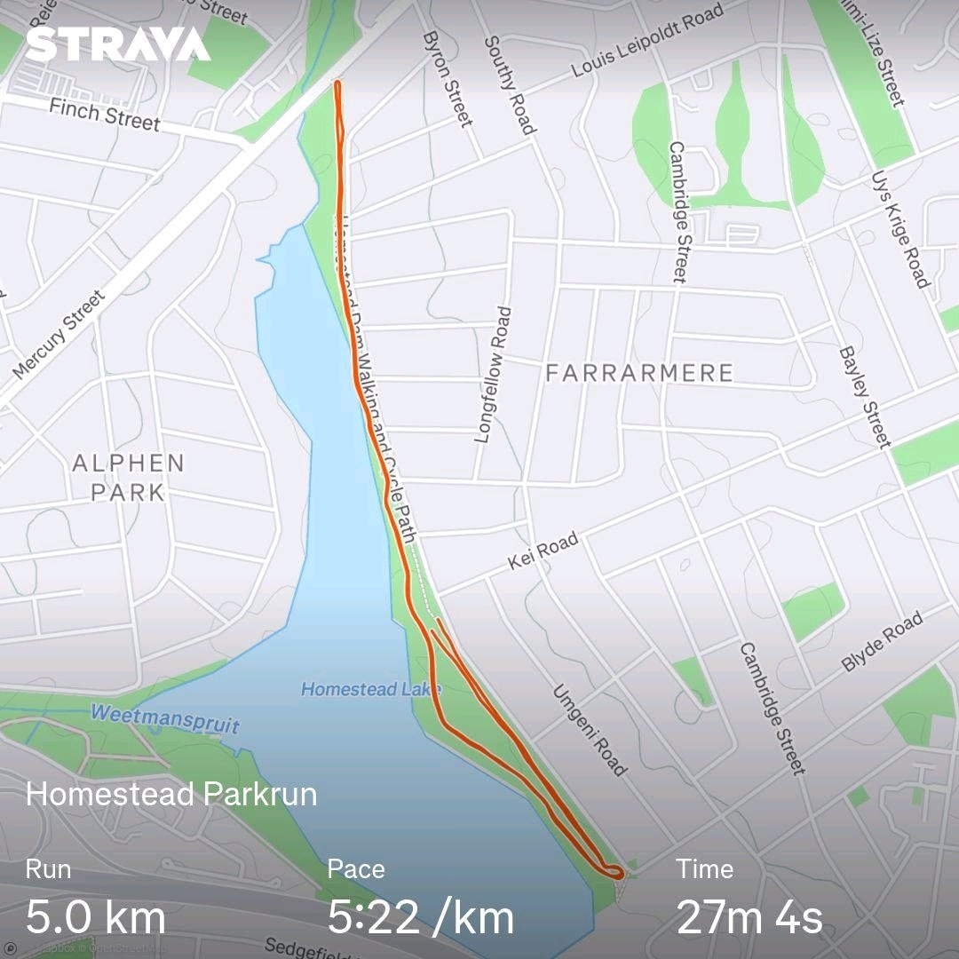 Sevhic_'s tweet photo. Homestead Parkrun #31, 19 Togo... 😁💪🏽🙌🏽

https://t.co/RMbXlqLFYE

#RunBetter #LiveLifeWithVitality #ParkrunSA