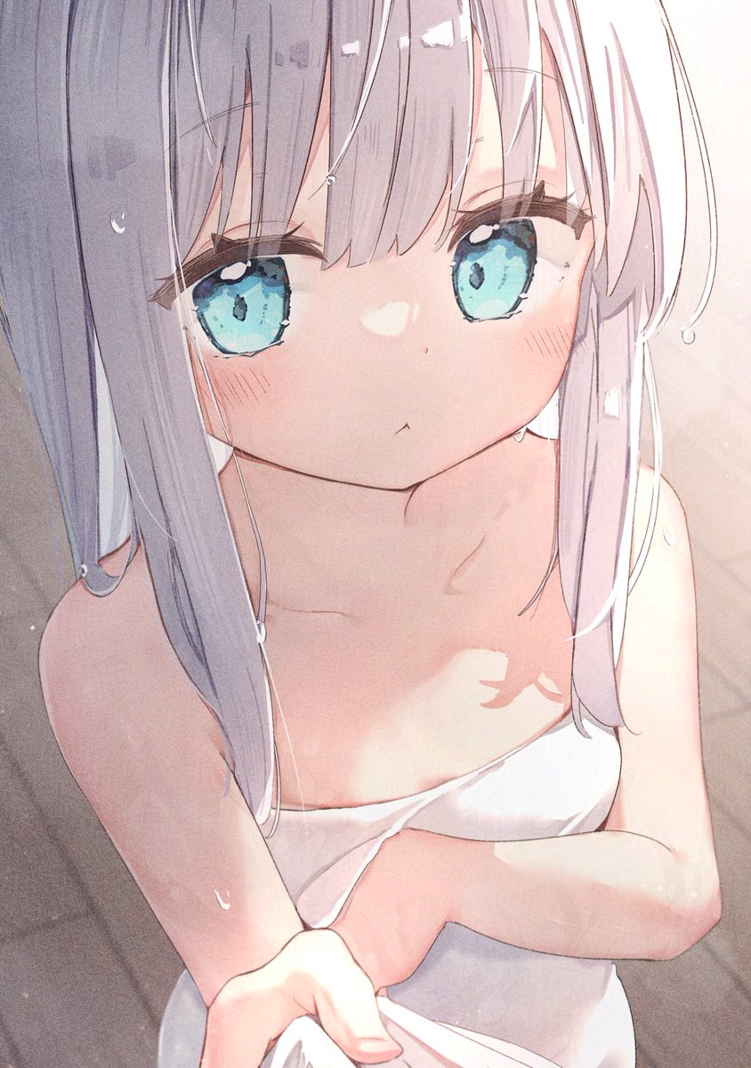 「 あのね…あのね…
髪、乾かしてぇ…? 」 