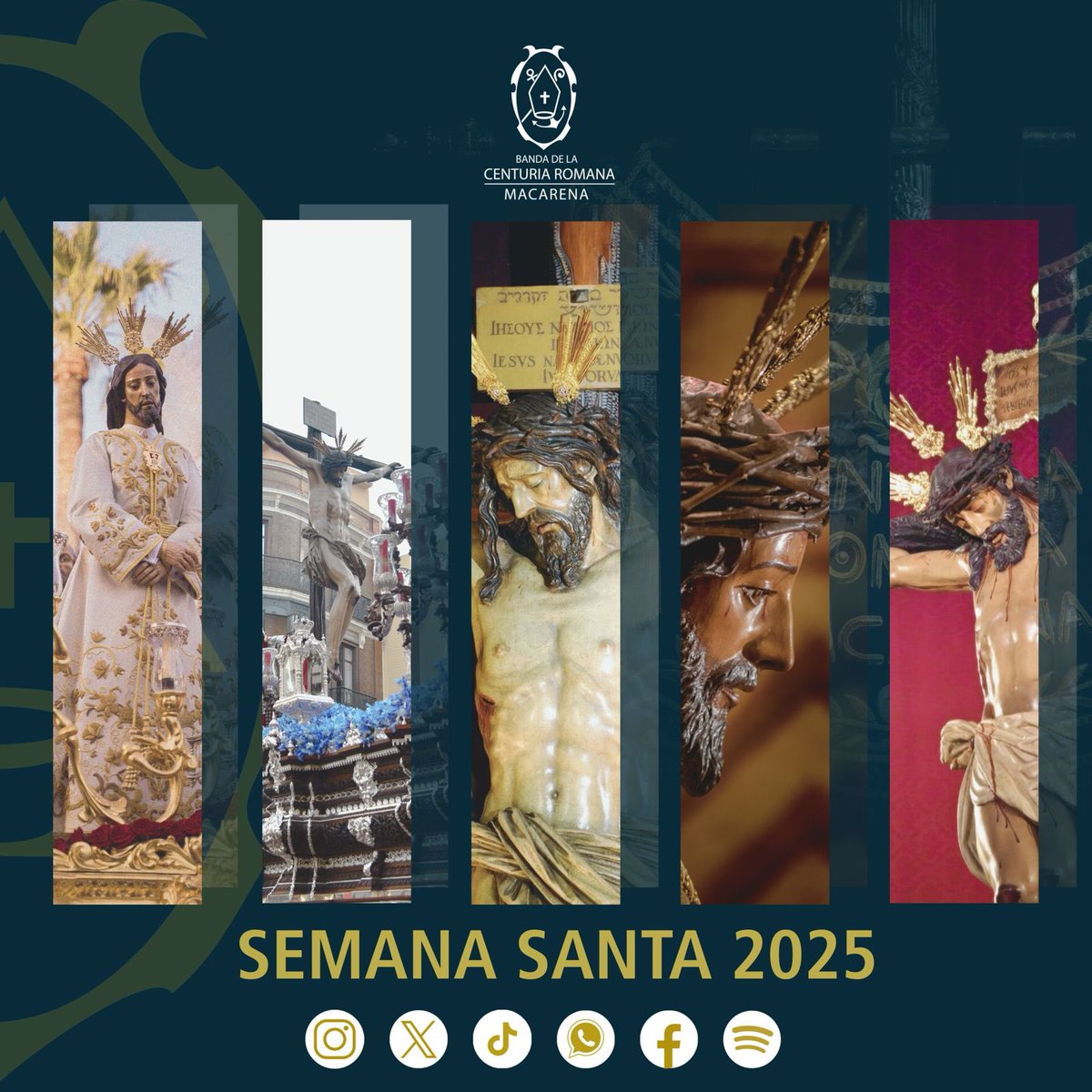 En menos de 24 horas comienza nuestra 𝐒𝐞𝐦𝐚𝐧𝐚 𝐒𝐚𝐧𝐭𝐚. 

#SonesMacarenos #SemanaSanta25