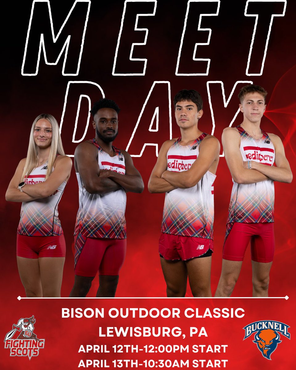 It’s Meet Weekend! 

We’re competing at Bucknell today and tomorrow! 

Live results and live stream are linked below:

linktr.ee/edinborotfxc

#borobuilt #fearthekilt