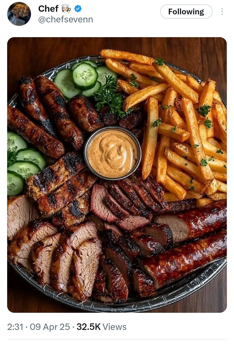 Looks like everyone around the world is serving this same platter... But anyways what do I know 😂