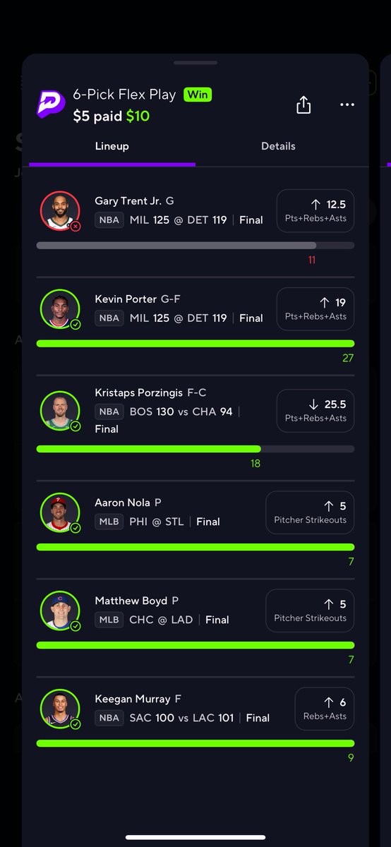 RichoffLockzz's tweet photo. It get to a point🤦🏽‍♂️5/6 on all three tickets….🤮

Gone shake back today‼️

#prizepicks #sold #mlb #nba #baseball #basketball #prizepickswinning #prizepickslocks #PrizePicksNBA #prizepicksmlb #UnderdogFantasy https://t.co/yEzuHegW0n