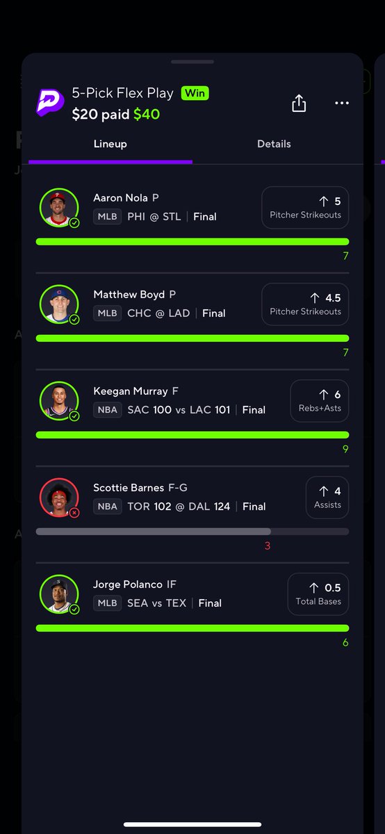 RichoffLockzz's tweet photo. It get to a point🤦🏽‍♂️5/6 on all three tickets….🤮

Gone shake back today‼️

#prizepicks #sold #mlb #nba #baseball #basketball #prizepickswinning #prizepickslocks #PrizePicksNBA #prizepicksmlb #UnderdogFantasy https://t.co/yEzuHegW0n