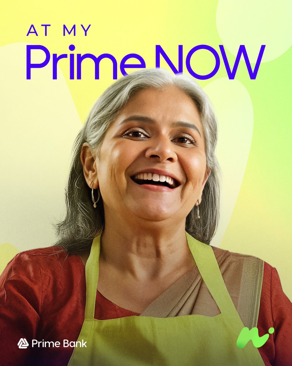 YourPrimeNOW's tweet image. I measure love by the handful, not the recipe. Feeding my people, filling their hearts - that’s where I find my joy, every single time.
#AtMyPrimeNOW #YouBeYou #CookWithHeart #PrimeNOW