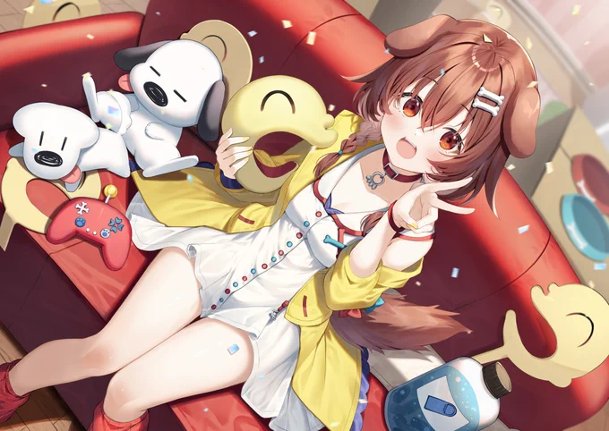 ころさん6周年おめでとうございます#戌神ころね6周年 #できたてころね 