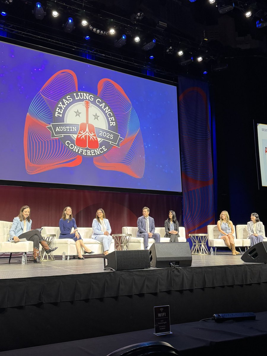 Eric K. Singhi, MD (@lungoncdoc) on Twitter photo All-star small cell lung cancer panel at #TexasLung25
<a href="/LaurenByersMD/">Lauren Averett Byers, MD</a> <a href="/BZhangMD/">Bingnan Zhang</a> <a href="/drshieldsmd/">Misty Dawn Shields</a> <a href="/LealTiciana/">Ticiana Batista (Leal)</a> <a href="/sands_jacob/">Jacob sands</a> <a href="/NouraChoudhury/">Noura Choudhury, MD</a> All-star small cell lung cancer panel at #TexasLung25
<a href="/LaurenByersMD/">Lauren Averett Byers, MD</a> <a href="/BZhangMD/">Bingnan Zhang</a> <a href="/drshieldsmd/">Misty Dawn Shields</a> <a href="/LealTiciana/">Ticiana Batista (Leal)</a> <a href="/sands_jacob/">Jacob sands</a> <a href="/NouraChoudhury/">Noura Choudhury, MD</a>
