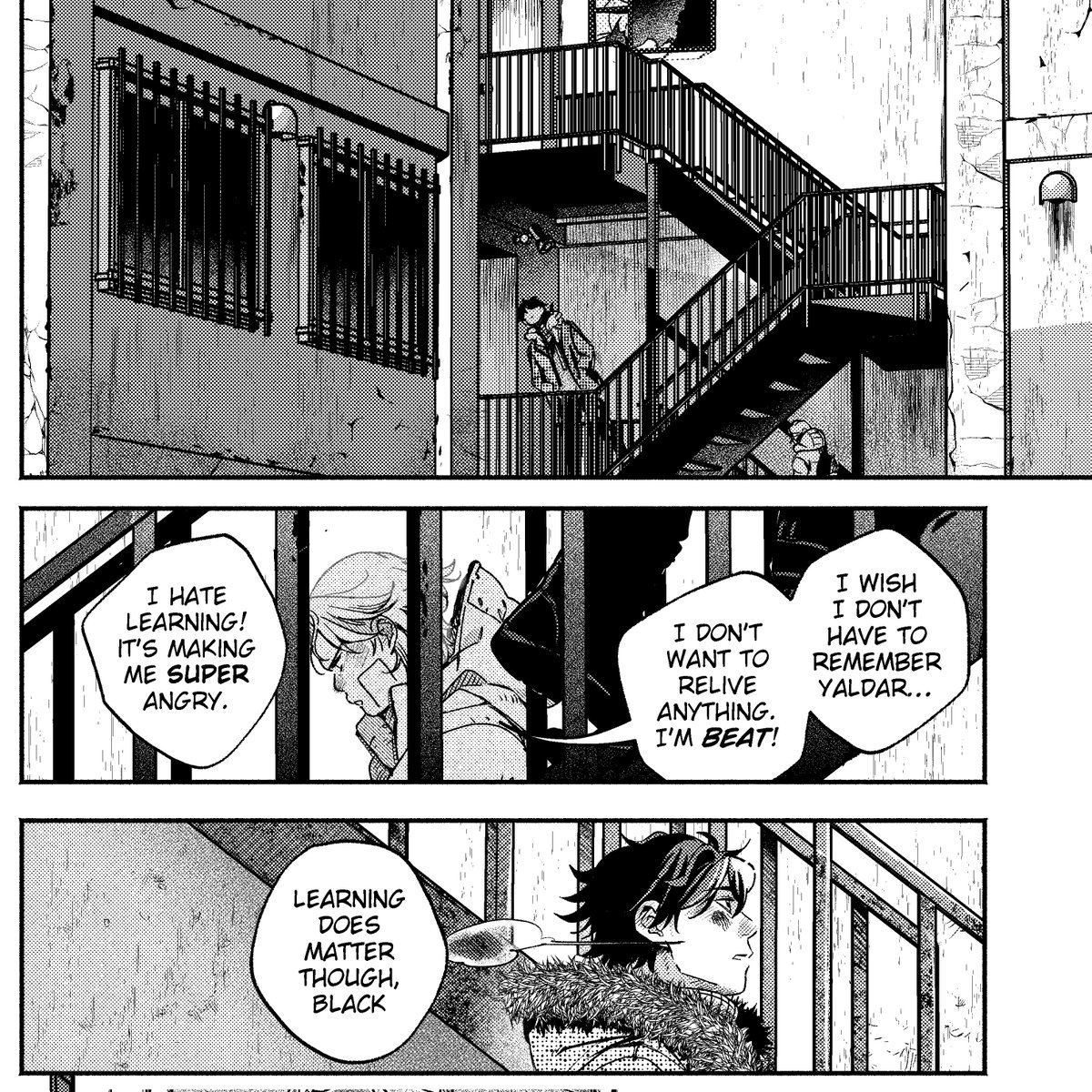 deejuusan's tweet photo. How is learning the past, for a selective amnesiac, actually helpful despite the pain that comes with it?

Greyis ch76 has just updated with boys going higher in that abandoned building.
https://t.co/rSV1m1wJBG https://t.co/rf63KzZjyg