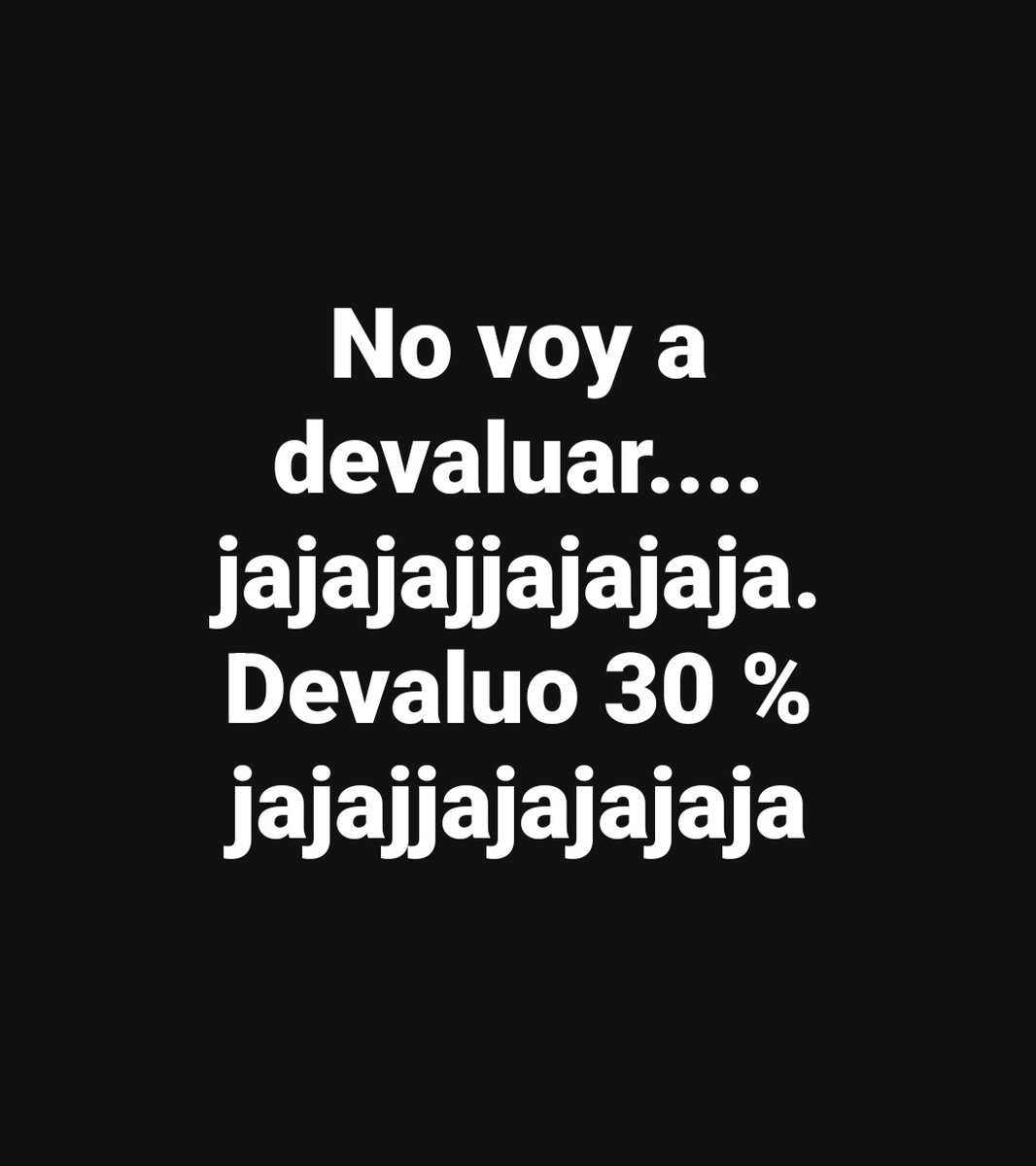 claudio_home's tweet photo. #CheMilei SOS UN FRACASO!!! REPETISTE COMO LORO QUE NO EXISTIA EN LOS PLANES DE GOBIERNO BAJO NINGUN CONCEPTO LA DEVALUACION......!!!
AHORA SI EL RELOJ DE ARENA SE DIO VUELTA!!!
#MileiEstafador 
#MileiVergüenzaMundial https://t.co/CCf1yD5xVX