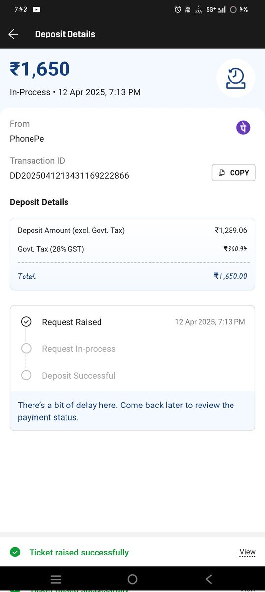 iamsanjoy43's tweet photo. @Dream11  add my money https://t.co/5kdcIkmQhh