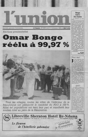 Faut-il rappeler qu'à l'époque du parti unique,  les élections se deroulaient dans une atmosphère bon enfant ? Cela les rendait-il libres pour autant ?
#Gabon