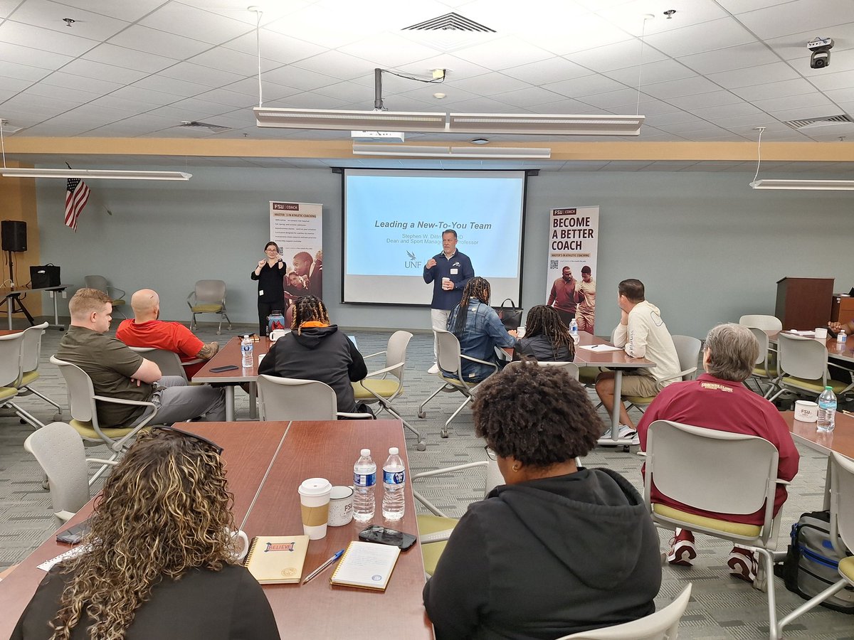 Steve Dittmore, Dean of the Education and Human Services College at UNF, explains some of the leadership strategies he uses when he starts a new job. This is part of our FSU COACH's clinic being held in Jacksonville.