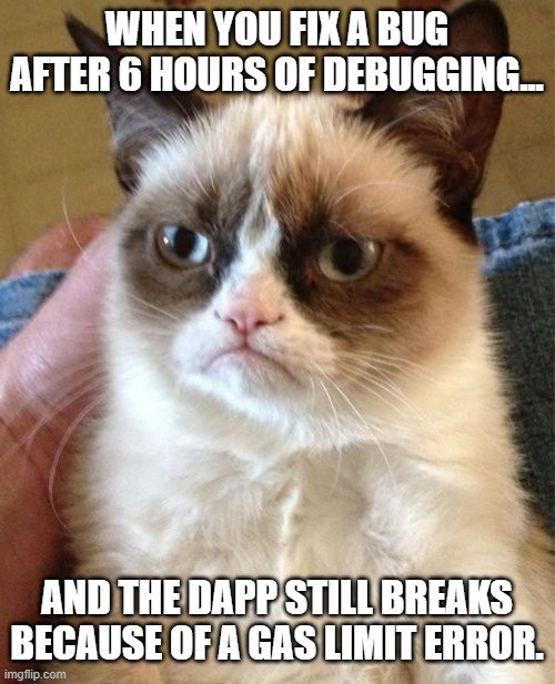 dojimanetwork's tweet image. Web3 devs be like: ‘I came here to deploy contracts, not to suffer.’

 #DeveloperStruggles #GasLimitWoes #Web3Life