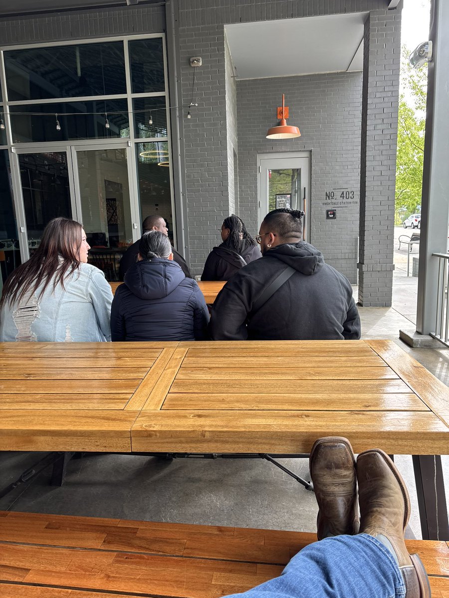 I’m about sixth in line if anybody’s coming… be here before 11AM

PRIME BBQ - KNIGHTDALE