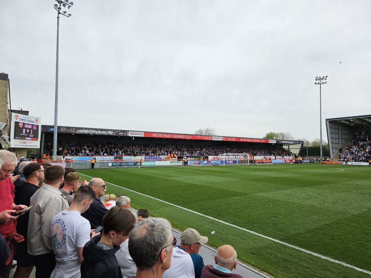 MarketingStuart's tweet photo. @officialcufc Awkward, stuck in the home side! https://t.co/X847d6oJSL