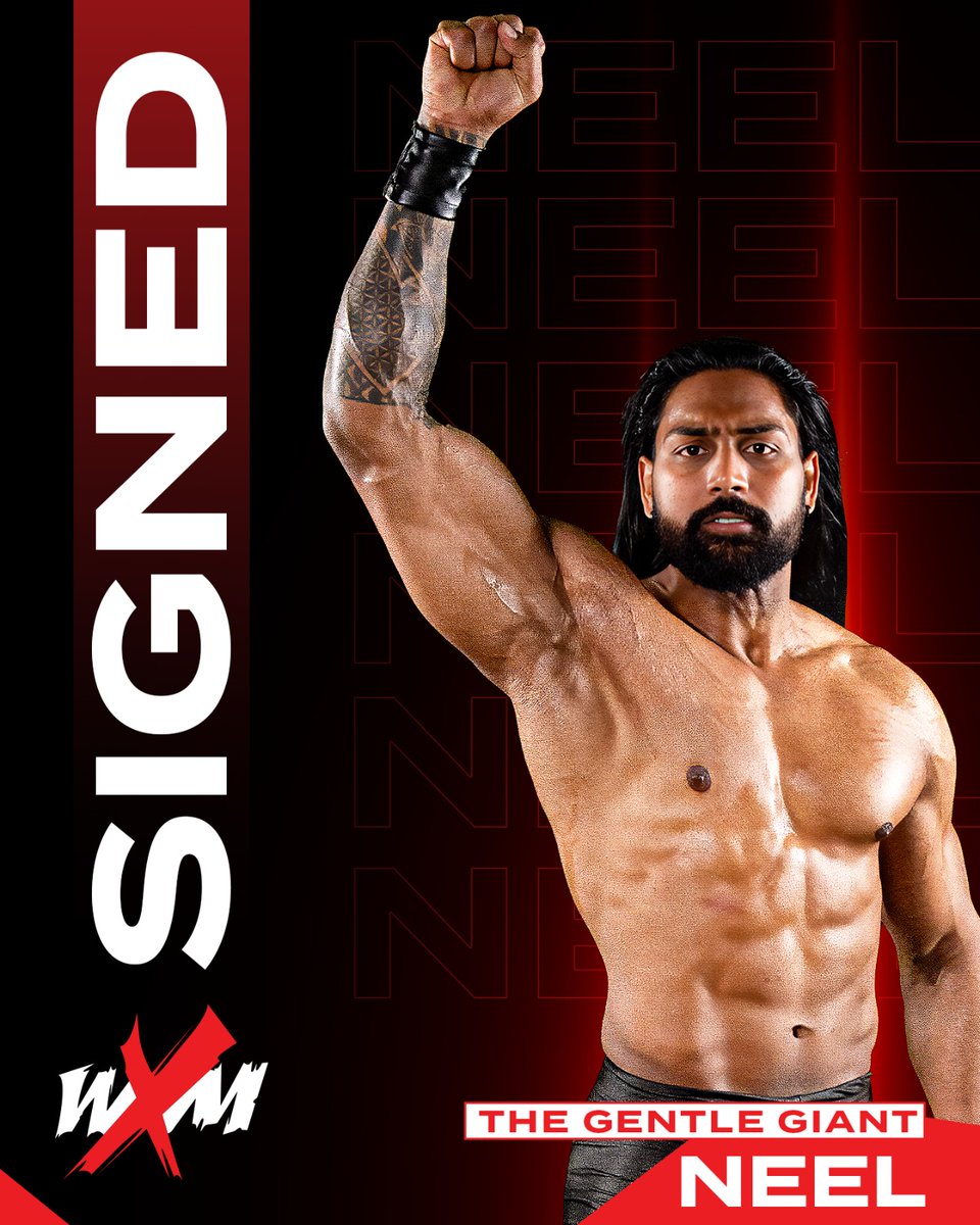 Neel__wxm's tweet photo. From the depths of silence, arrives destruction.

Welcome to the era of NEEL.

#JigraHai #WXM #GroundZero #NEEL #TheGentleGiant #WXMSignings https://t.co/fHHx57tism