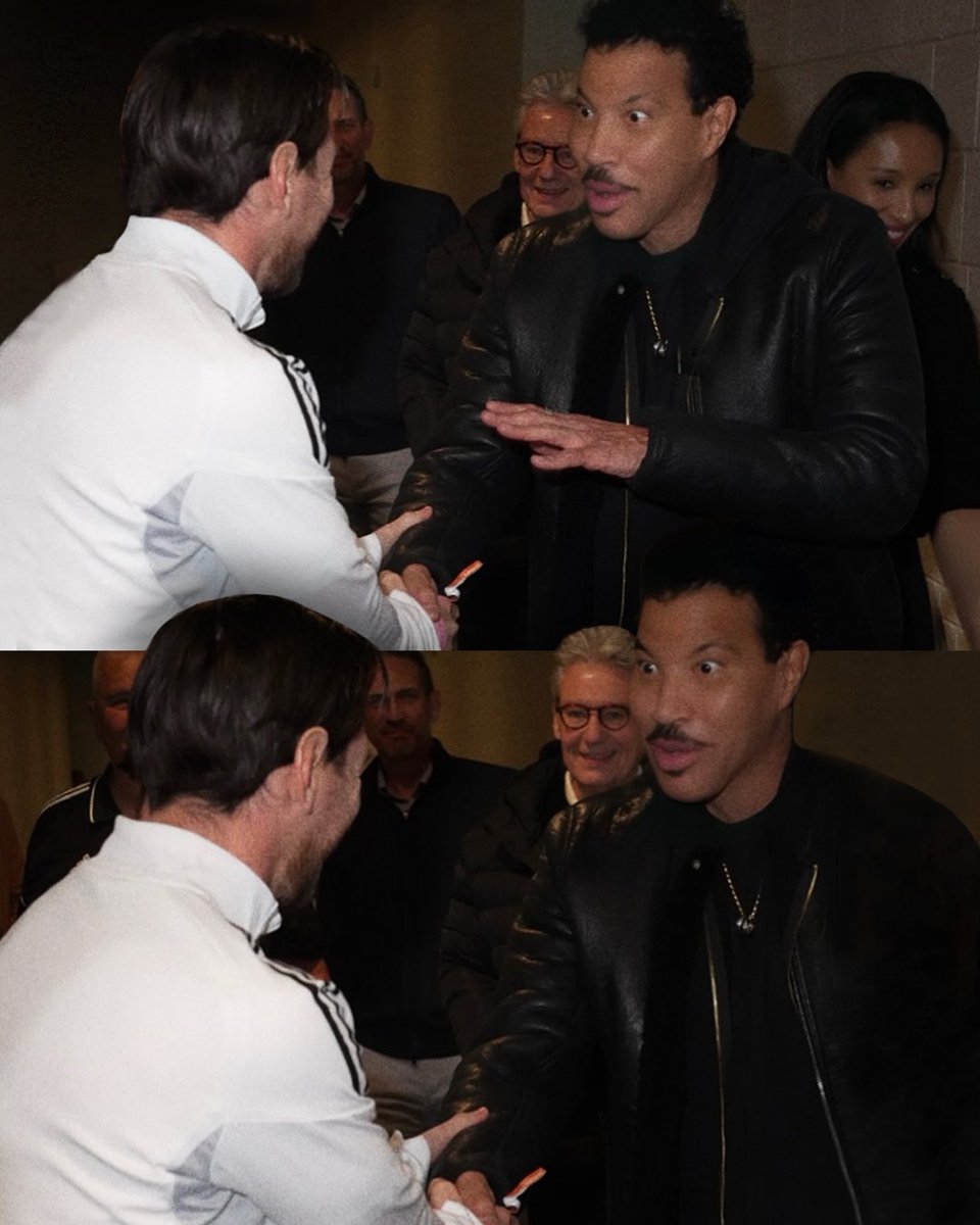 433's tweet photo. Lionel Messi meets Lionel Richie, after whom he was named 😁 https://t.co/aUMZ6wWgp9