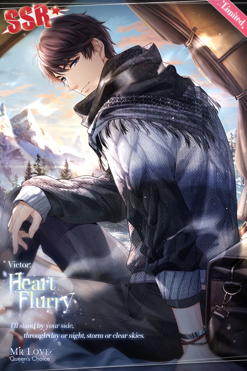 MrLoveMobile's tweet image. 🎀Daily Top-up Event🎀Exclusive SSR Karma [Victor: Heart Flurry] RERUN.

📅Event Period: 2025/4/13 05:00 ~ 2025/4/22 23:59 UTC-8

📜Event Details:  facebook.com/MrLoveGame 

#MrLoveMobile #TopUpRewards
#Victor