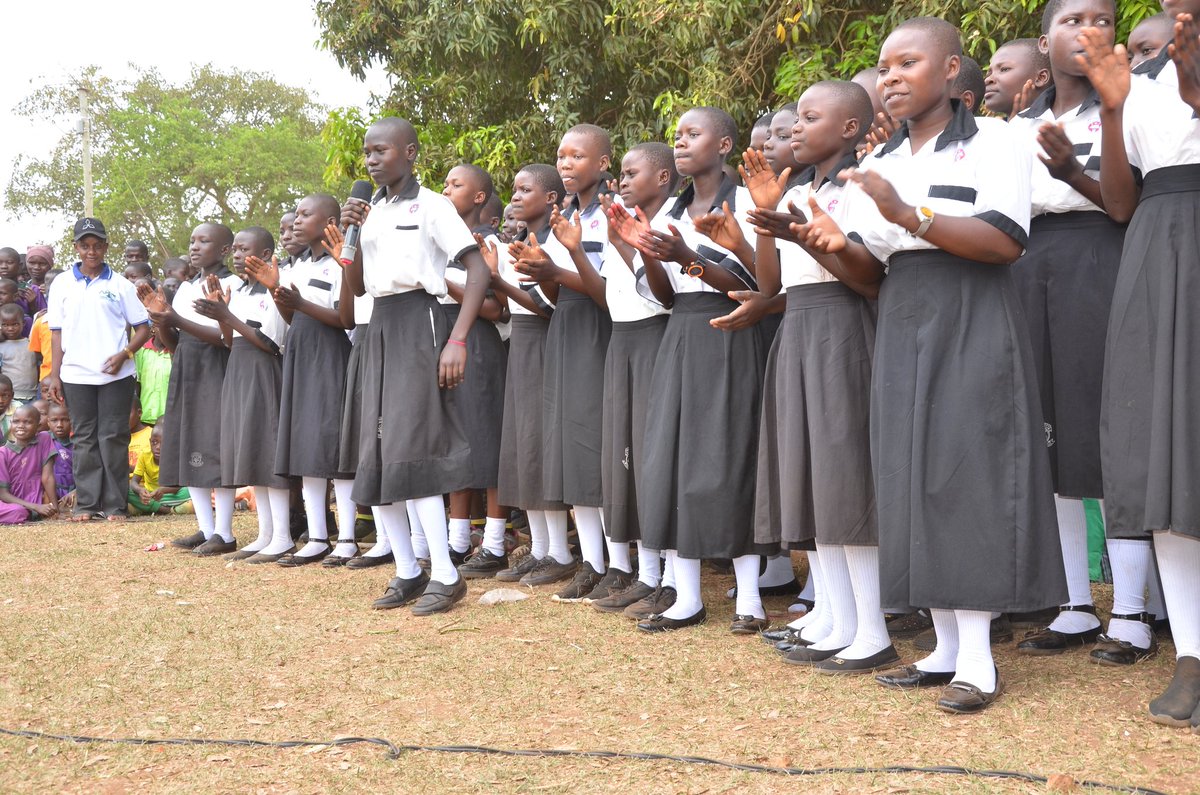 acriuganda's tweet photo. Butte Primary School pupils moved guests with a powerful poem on the realities driving early teenage pregnancies. @ACRI continues to lead community-driven efforts to end this in Busoga. #EndTeenPregnancy #GirlPower #BusogaRising #CommunityResilience #ACRI https://t.co/RSZ6fJ2zlP