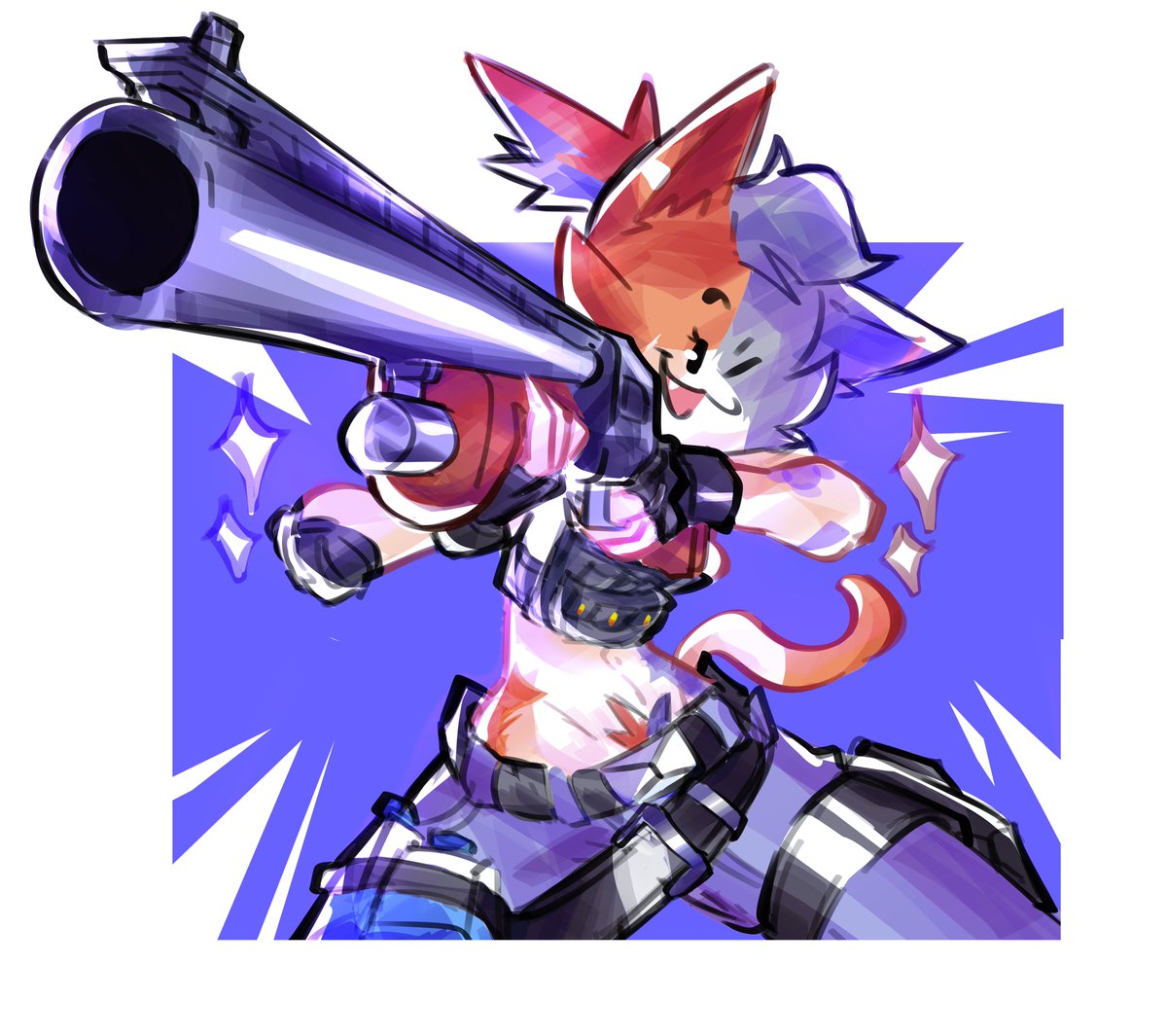 Ferr0SaaS's tweet photo. My favorite drawing of the year so far💜🧡✨
Cate Meowdy From Fortnite🔥 https://t.co/AUdC46MqVe