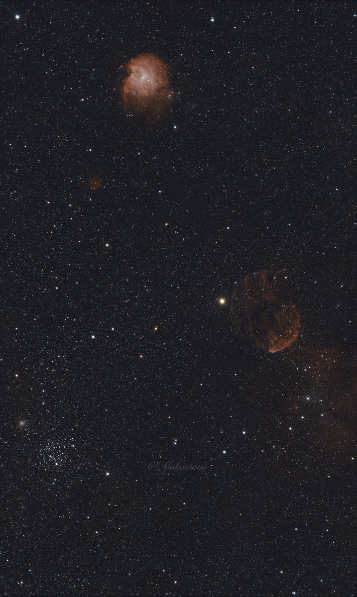 Makamomifr's tweet photo. Targets for the last month:
#M35 #NGC2174 #monkeyheadnebula #IC443 #jellyfishnebula hours exposure with my #redcat71 and #ASI6200
#astrophotography #astrophoto #astrofotografia #starcluster #astrobackyard #space #starcluster #astronomy #deepsky #telescope #stars #univers #astroaddicted #galaxy #starcluster #nebula
#astrophoto #astrography #starscape #longexpo_additction #longexposure #astro_photography #ic_longexpo #fs_longexpo #astroworld
#astronomie #astro #teleskop #sternenhimmel #weltall #passioneastrofotografia