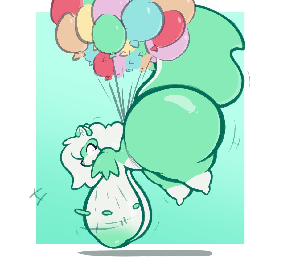 ArizonaTheVixen's tweet photo. Here we go again ! This times the balloons got me 

Big thanks to @Pennsy8 for the art !! 🎉 https://t.co/8bJL5wormj