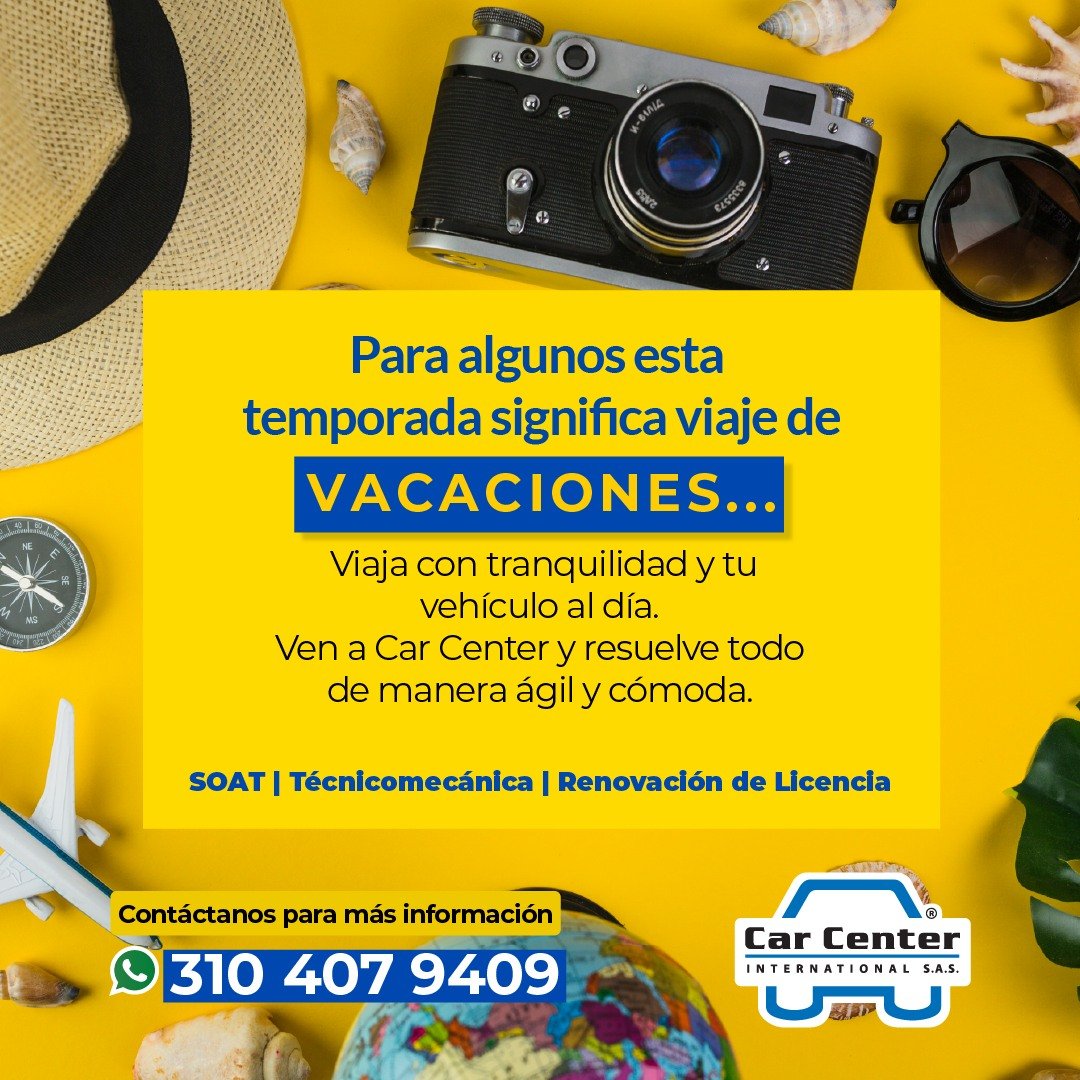 CarCenterMed's tweet photo. ¡Esta temporada, tu viaje de vacaciones puede ser aún más tranquilo! 📷

¿Ya tienes todo listo para Semana Santa? Asegúrate de tener tu vehículo al día. https://t.co/PAG8BOZ0FD